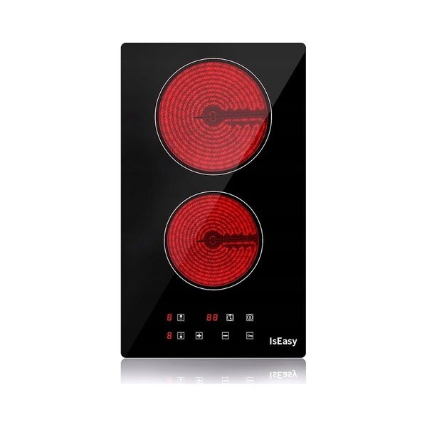 Płyta Ceramiczna Kuchenka Elektryczna Iseasy T2v-01m 2 Strefy Grzewcze