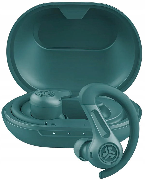 JLAB Jbuds Sport 4 Słuchawki Bezprzewodowe TWS Bluetooth 5.2 Zielone IP66