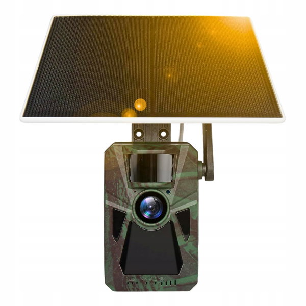 Fotopułapka KJK FKPCAM T41 2.7K 14MP PIR 4G IP66 + Panel Solarny