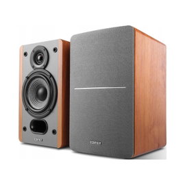 EDIFIER ZESTAW PARA GŁÓŚNIKÓW AUDIO P12 BRĄZOWE GŁOŚNIKI PÓŁKOWE 2X 20W