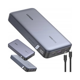 UGREEN MOCNY POWERBANK 25000 MAH DO TELEFONU USB 2X USB-C 145W PD QC