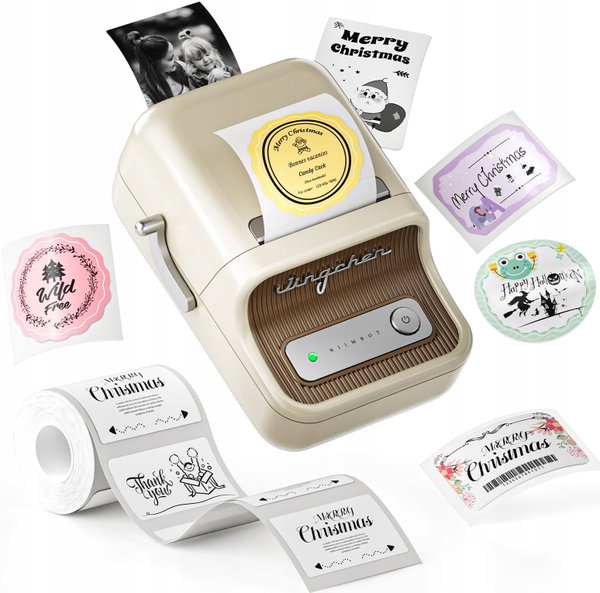 Niimbot B21 Pro Termiczna Drukarka Etykiet Naklejek Bezprzewodowa Bluetooth
