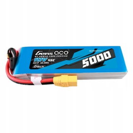 Gens Ace Akumulator Bateria Pakiet LiPo 5000mah 11.1v 45c 3S1P Wtyczka XT90