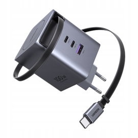 Ugreen Szybka Ładowarka Sieciowa GaN 45W Zwijany Kabel USB-C Do Telefonu