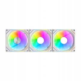 DarkFlash Gauss G24 3W1 Wentylatory do Komputera PC 2000RPM ARGB Biały