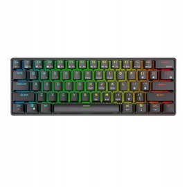 Klawiatura Royal Kludge RK61 Red Switch RGB Bezprzewodowa BT 2.4 GHz Gaming