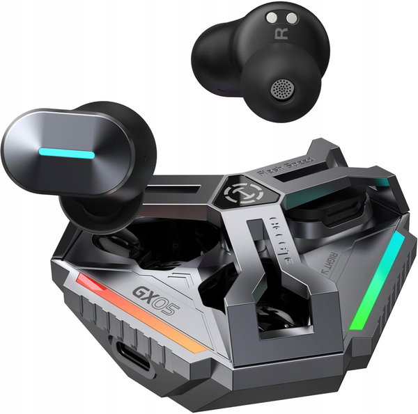 EDIFIER SŁUCHAWKI DOKANAŁOWE BEZPRZEWODOWE HECATE GX05 BLUETOOTH 5.3 RGB