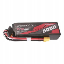 Akumulator Gens ace G-Tech 5000mAh 11.1V 60C 3S1P Lipo z konektorem XT60