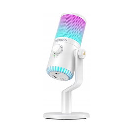 Mikrofon Maono DM30RGB gamingowy do komputera studyjny dynamiczny USB 3.5mm