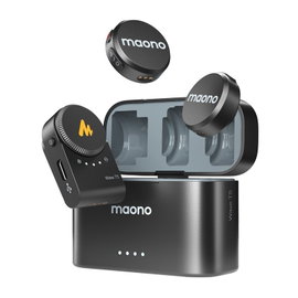 Maono WM650 A2 Mikrofon Bezprzewodowy 2Tx Kamera USB-C Lightning 24bit