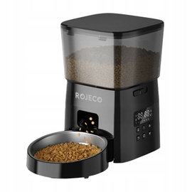 Dozownik Automatyczny Rojeco Karmy 2L PET Pojemnik Podajnik Dla Psa Kota