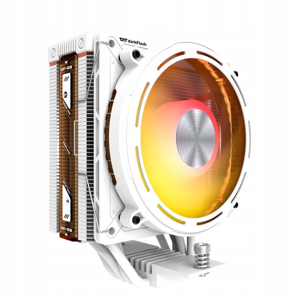 Darkflash E400 Chłodzenie Aktywne do Procesora AM4 5 LGA 155 mm PWM Białe