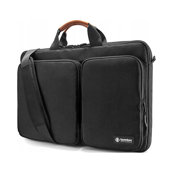 Tomtoc Defender A42 Torba Na Ramię Pokrowiec Na Laptopa Organizer Czarny