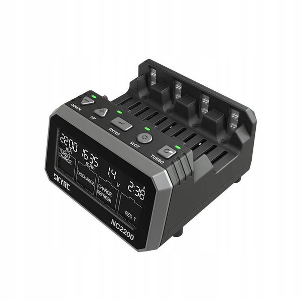 SKYRC MOCNA ŁADOWARKA NC2200 DO AKUMULATORKÓW AA/AAA NIMH / NICD DC12 V 2A