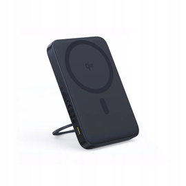Baseus PicoGo Qi2 Powerbank Magnetyczny Ze Stojakiem 5000mAh 20W Czarny