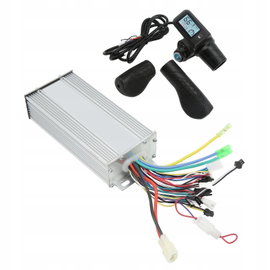 ELEKTR ROWER STEROWNIK KONTROLER Z WYŚWIETLACZEM LCD 36V 48V 1000W 22.5MM