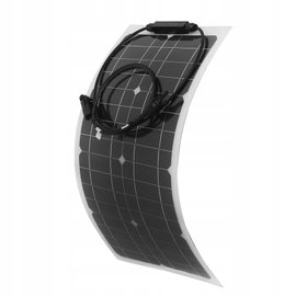 PANEL SOLARNY ELASTYCZNY NA KAMPERA DOBRA STABILNOŚĆ 25W 54x28x3 CM