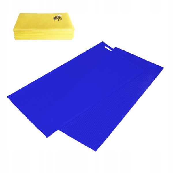 FORMA SILIKONOWE DO WOSKU PSZCZELEGO DO PRODUKCJI PŁYTEK WOSKOWYCH 44*28 CM