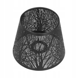 ABAŻUR METALOWE E27 E26 AŻUROWY WZÓR DO LAMPKA BIURKOWA 13x19x15 CM