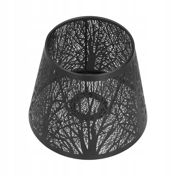 ABAŻUR METALOWE E27 E26 AŻUROWY WZÓR DO LAMPKA BIURKOWA 13x19x15 CM