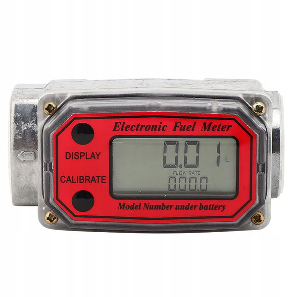LICZNIK ELEKTRONICZNY PRZEPŁYWU OLEJU PALIWA SZEROKO STOSOWANY 10-200L 1"