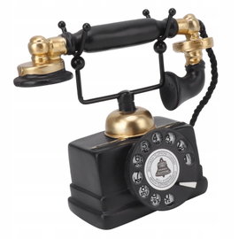 TELEFON STACJONARNY ORNAMENT STYL RETRO DO DEKORACJI BIURKA I JADALNI