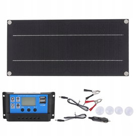 PANEL SOLARNY BATERIA SŁONECZNA 60W REGULATOR
