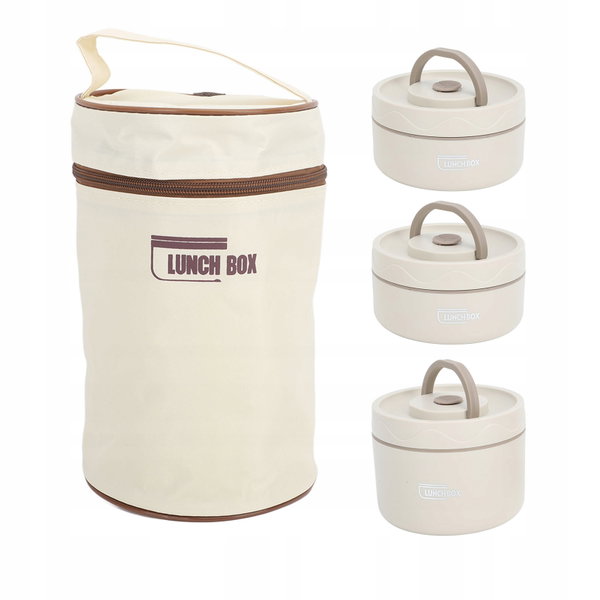 LUNCH BOX POJEMNIK OBIADOWY TERMOS NA ŻYWNOŚĆ ZUPĘ