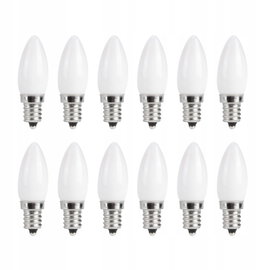 ŻARÓWKA LED E12 DO LAMP SUFITOWYCH I SZAFEK 1.5W AC 230V 6x2.5CM 10SZT