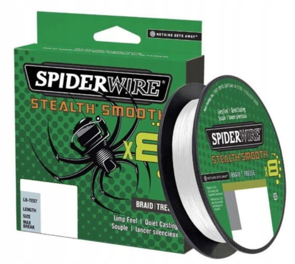 Plecionka SpiderWire Stealth Smooth 8 Translucent 0.29mm 26,4kg 150m
