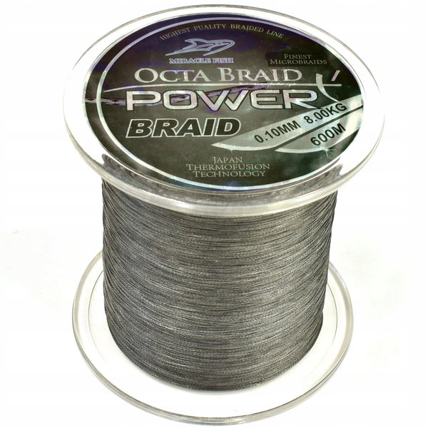 Plecionka Octa Braid Power X4 Black 0,30mm 600m