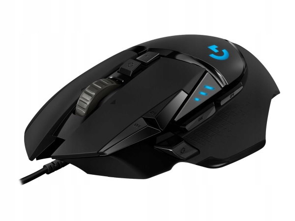 Przewodowa mysz do gier Logitech G502 Hero Kolor Czarny
