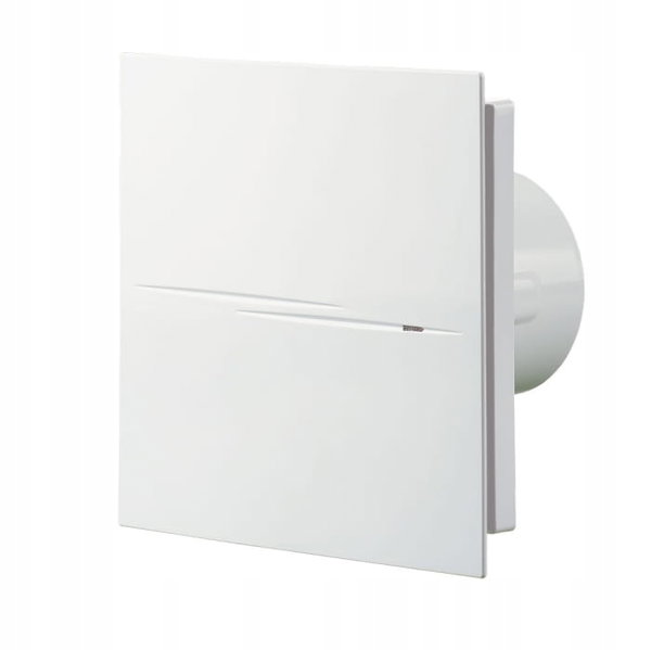 Wentylator osiowy fi 100 mm z timerem cichy biały Vents 100QUIET-STYLET
