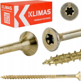 Wkręty do drewna Klimas KMWHT 6x240 mm TORX stożek 100 szt