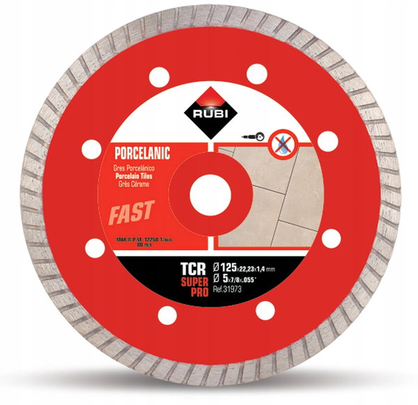 Tarcza diamentowa Rubi TCR 125 31973