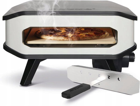PIEC DO PIZZY ELEKTRYCZNY 13 CALI 400°C SZYBKIE PIECZENIE KAMIEŃ W ZESTAWIE