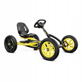 GOKART PEDAŁOWY DZIECIĘCY STALOWY PNEUMATYCZNE KOŁA