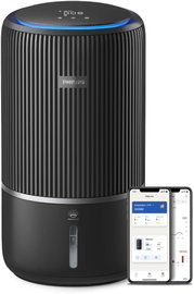 OCZYSZCZACZ NAWILŻACZ POWIETRZA 2W1 HEPA 78M² 650ML/H APLIKACJA