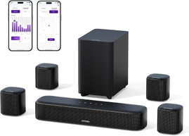 SOUNDBAR 7.1 DO TELEWIZORA 280W SUBWOOFER SURROUND