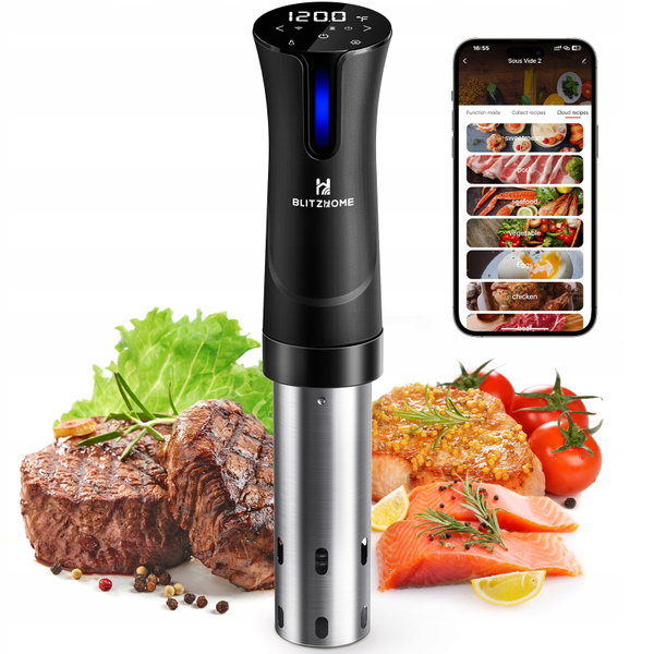 Sous Vide Stick z obsługą dotykową, garnek do gotowania z wyświetlaczem LED
