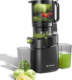 WYCISKARKA AUTOMATYCZNA 250W 135MM TŁOCZENIE NA ZIMNO POTRÓJNY FILTR 1,8L