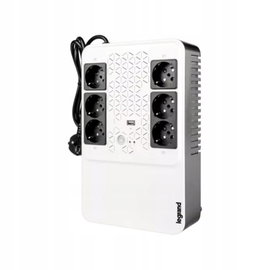 ZASILACZ AWARYJNY UPS 600VA 360W 6 GNIAZD USB AVR