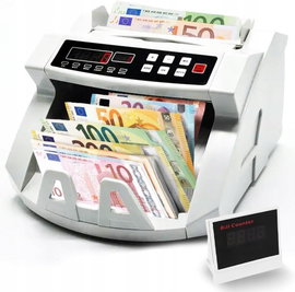 MASZYNA DO LICZENIA BANKNOTÓW Z WYKRYWACZEM FAŁSZYWYCH LED