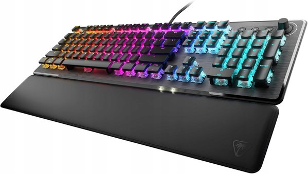 KLAWIATURA MECHANICZNA GAMINGOWA RGB TACTILE PRZEŁĄCZNIKI PODKŁADKA