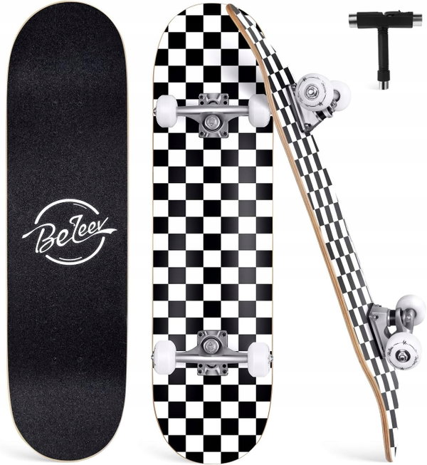 DESKOROLKA CRUISER 31" DREWNIANA ABEC7 ANTYPOSLIZGOWA