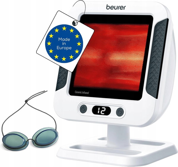 LAMPA PODCZERWIENI 300W Z TIMEREM TERAPIA CIEPŁEM REGULACJA