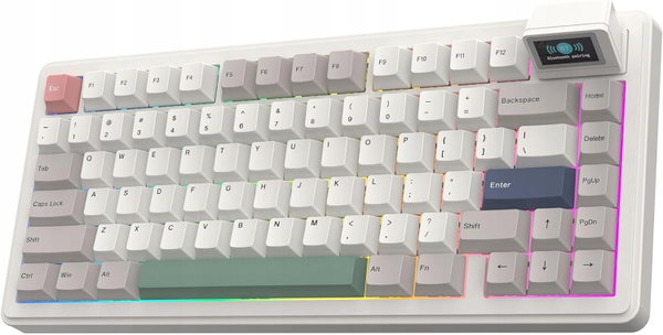 KLAWIATURA MECHANICZNA 75% BEZPRZEWODOWA RGB HOT SWAP