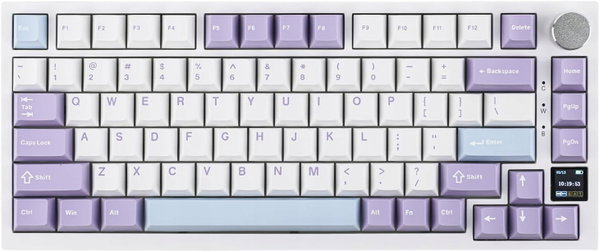 KLAWIATURA MECHANICZNA 75% BEZPRZEWODOWA RGB HOT SWAP