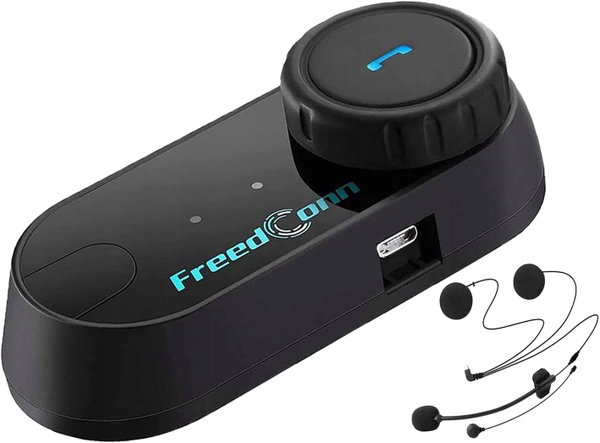 INTERKOM MOTOCYKLOWY BLUETOOTH DO KASKU – 800 M
