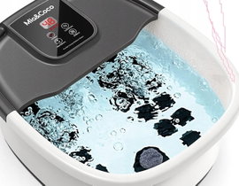MASAŻER DO STÓP SPA Z PODGRZEWANIEM BĄBELKAMI 264 WĘZŁY